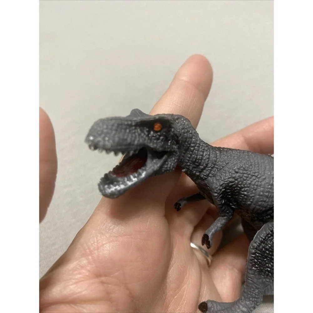 T-Rex Dinosaur Gray Figure Toy Tyrannosaurus